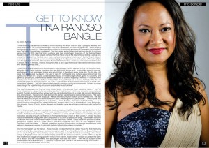 Tina featured on Instyle Magazine