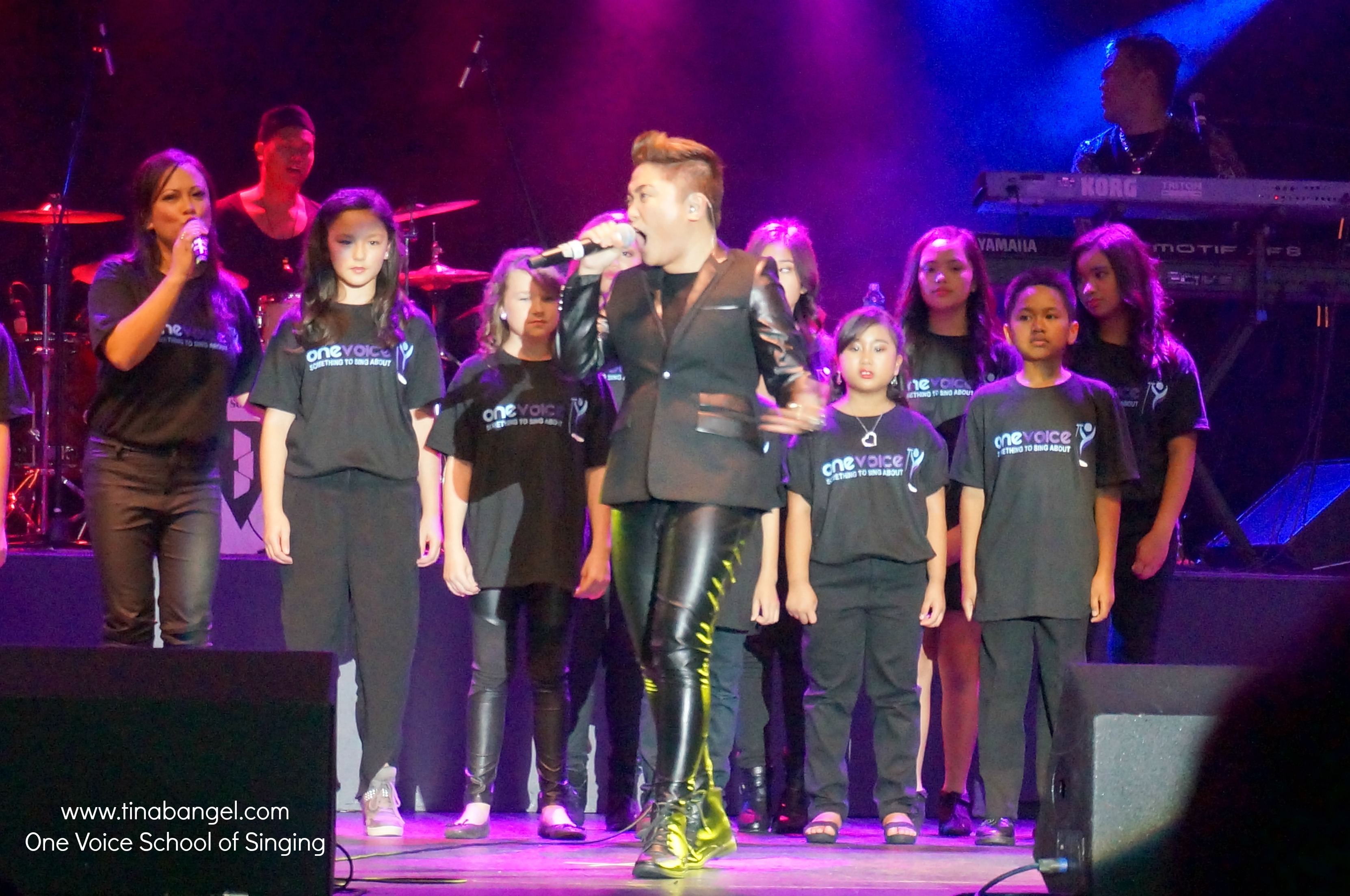 Charice with One Voice kids